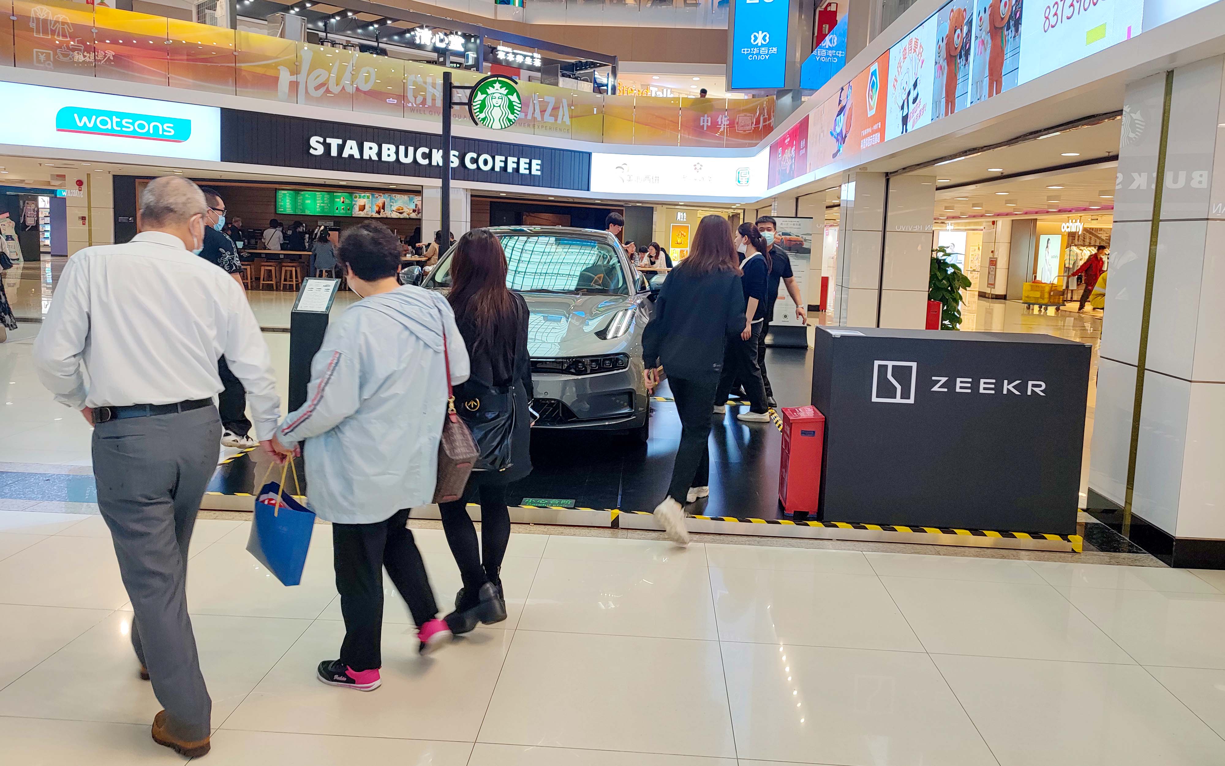 极氪汽车  X  广州中华广场  