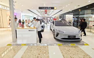 蔚来汽车  X  成都双流万达广场  