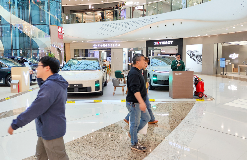 理想汽车  X  西安大明宫万达广场  